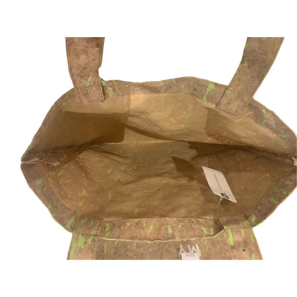 Anthropologie Reusable Cork Tote Bag Holding My Own - Picture 4 of 5